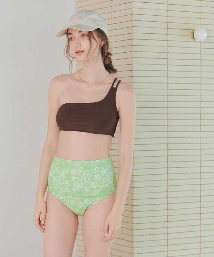 Bright Birds ECO スポーツ トップ セパレート 水着