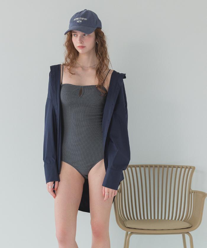 フロントホールデザインベアワンピース/水着【メール便可／100】 | SEA