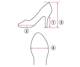 シューズ・パンプス類の図